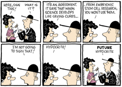 STEM CELL AGREEMENT  by Bob Englehart