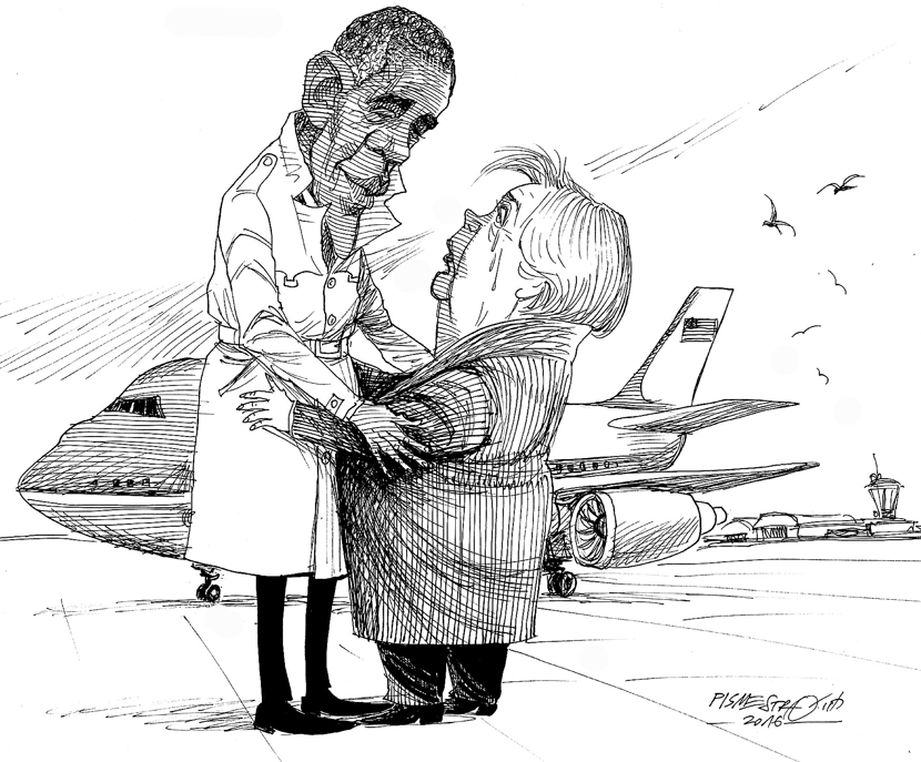 German Farewell for Obama