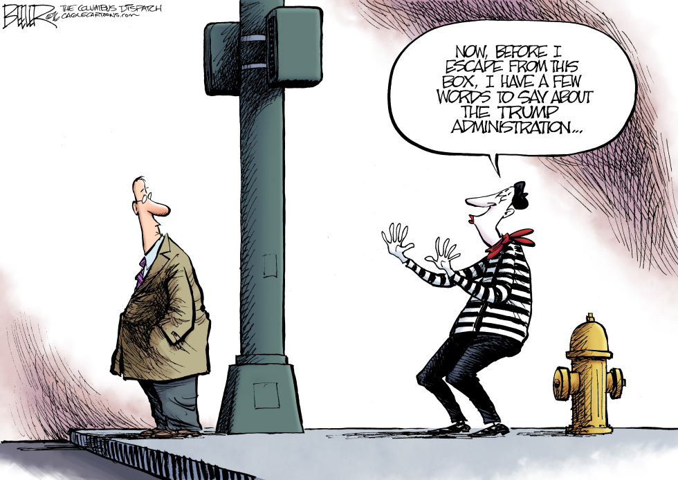  POLITICAL THEATER by Nate Beeler