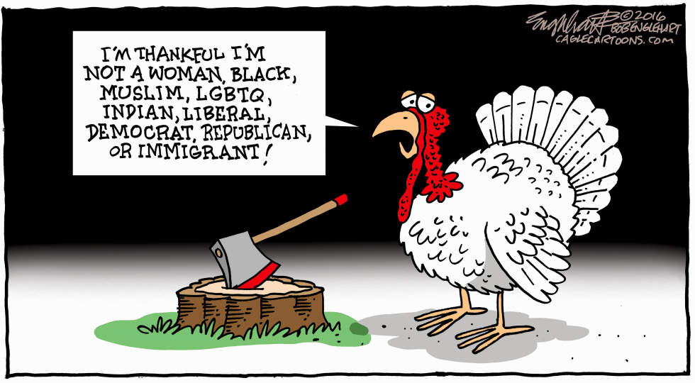  THANKSGIVING by Bob Englehart