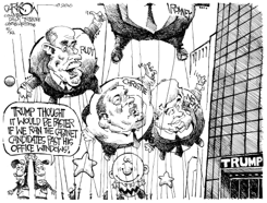 PARADE OF CANDIDATES by John Darkow