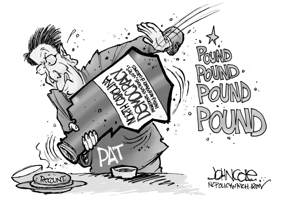 LOCAL NC McCrory recount BW