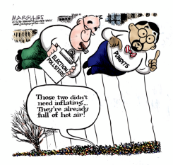 PARADE BALLOONS  by Jimmy Margulies