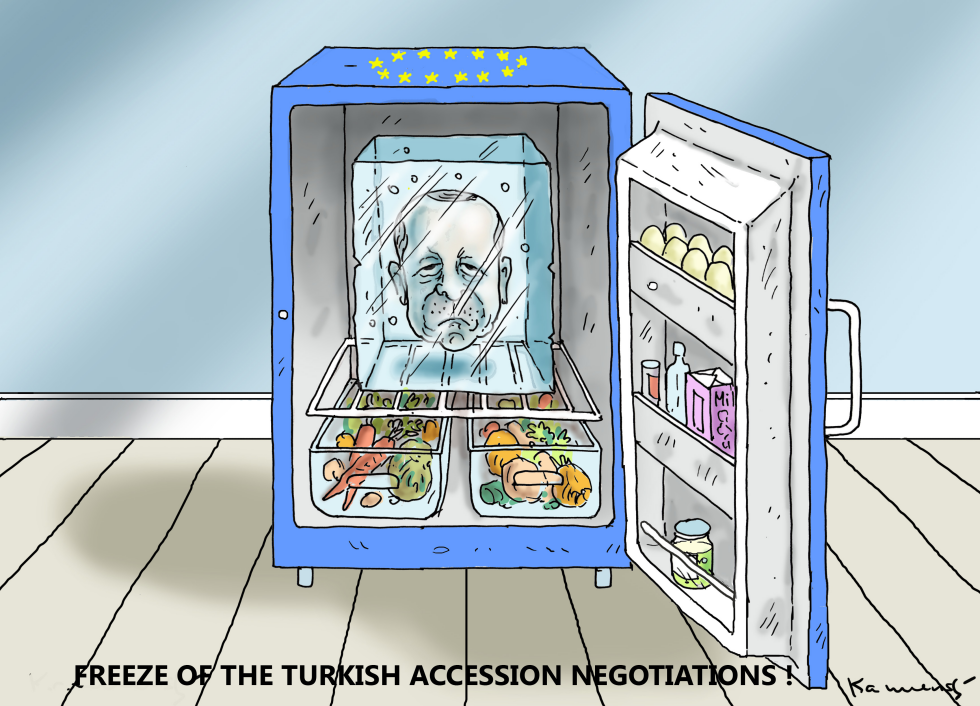 Freeze of the Turkey-EU accession negotiations