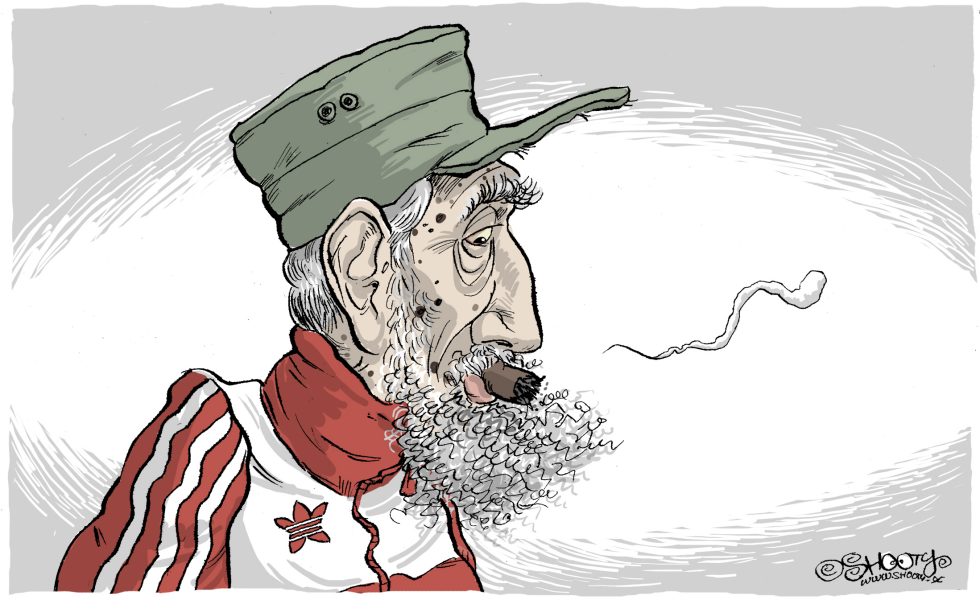 Fidel's last cigar