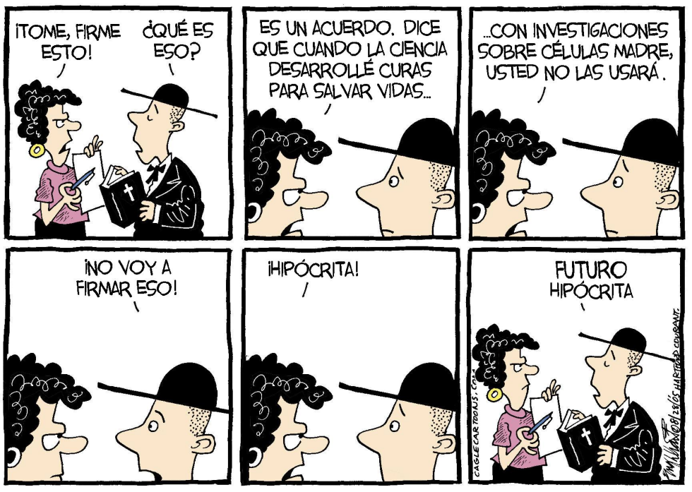  ACUERDO SOBRE CELULAS MADRE  by Bob Englehart