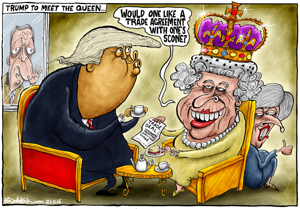 Trump to Meet the Queen of England