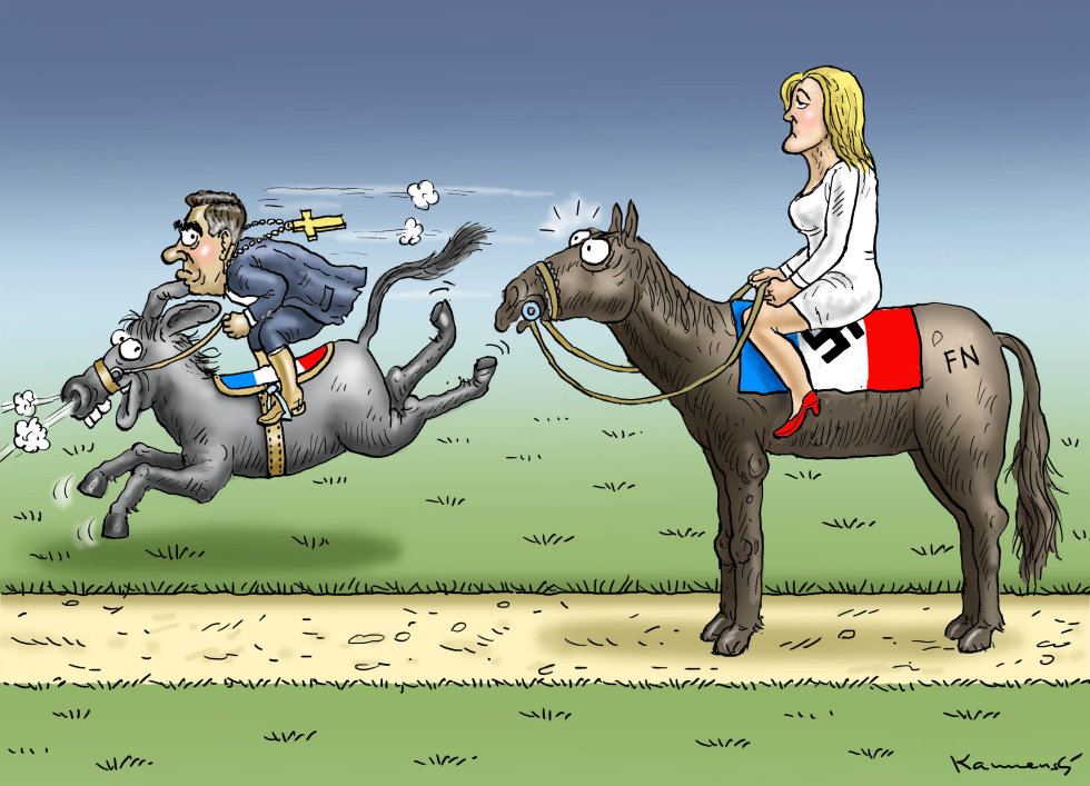 Fillon wants to overtake on the right
