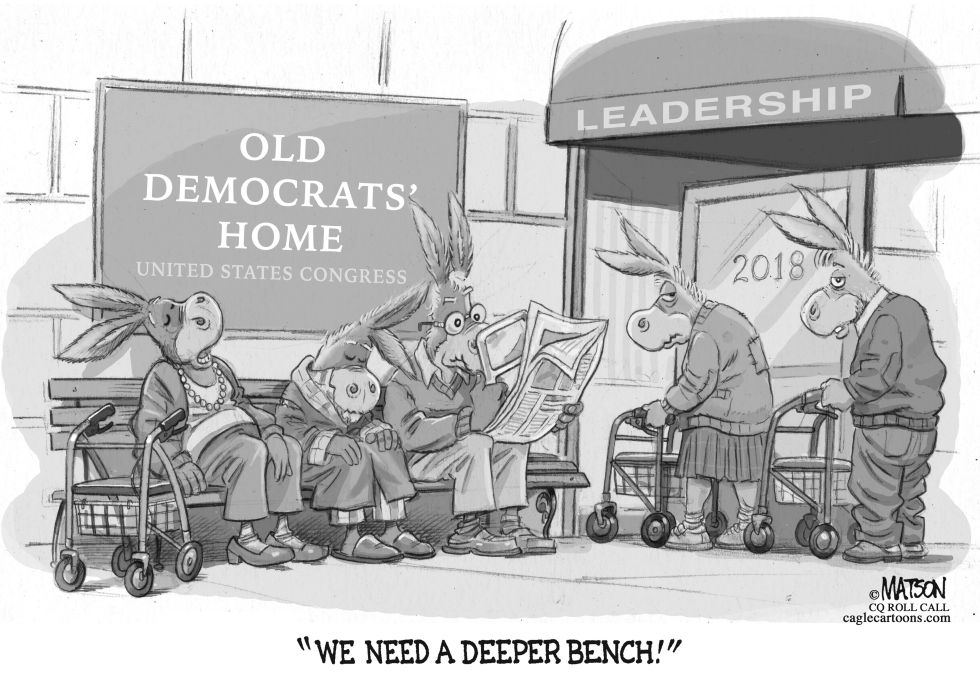 Tired Old Democrats In Congress Need A Deeper Bench