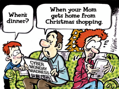 CYBER SHOPPING by Steve Nease