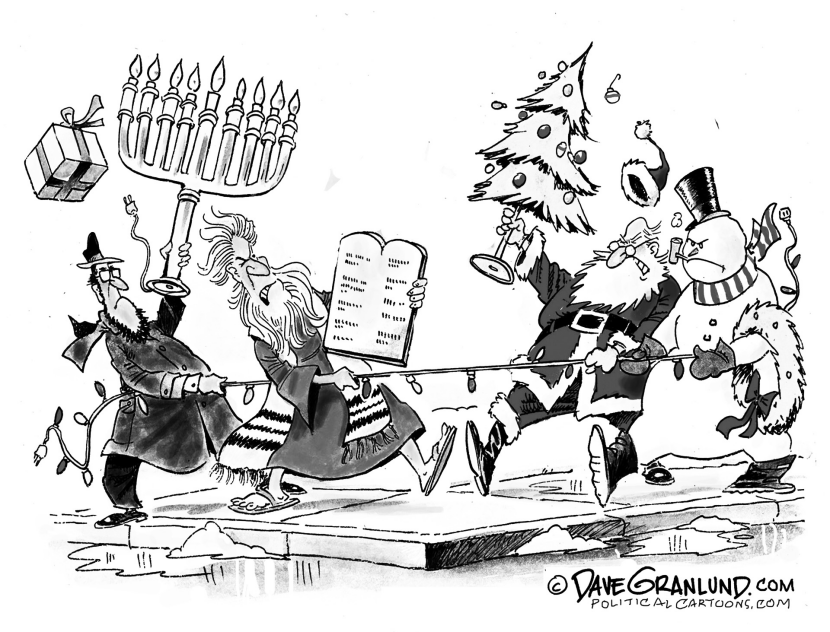 Hanukkah and Christmas overlap 2016