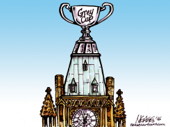 GREY CUP by Steve Nease