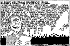 NUEVO MINISTRO DE INFORMACION IRAQUI by Monte Wolverton