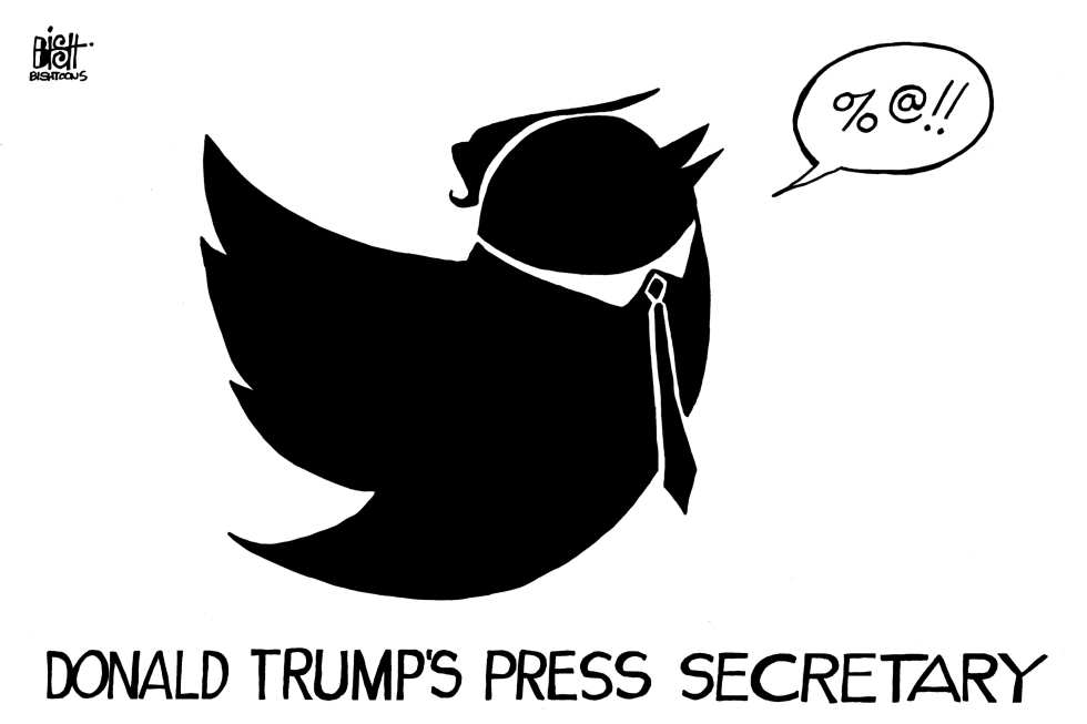 TRUMP TWEETS, B/W