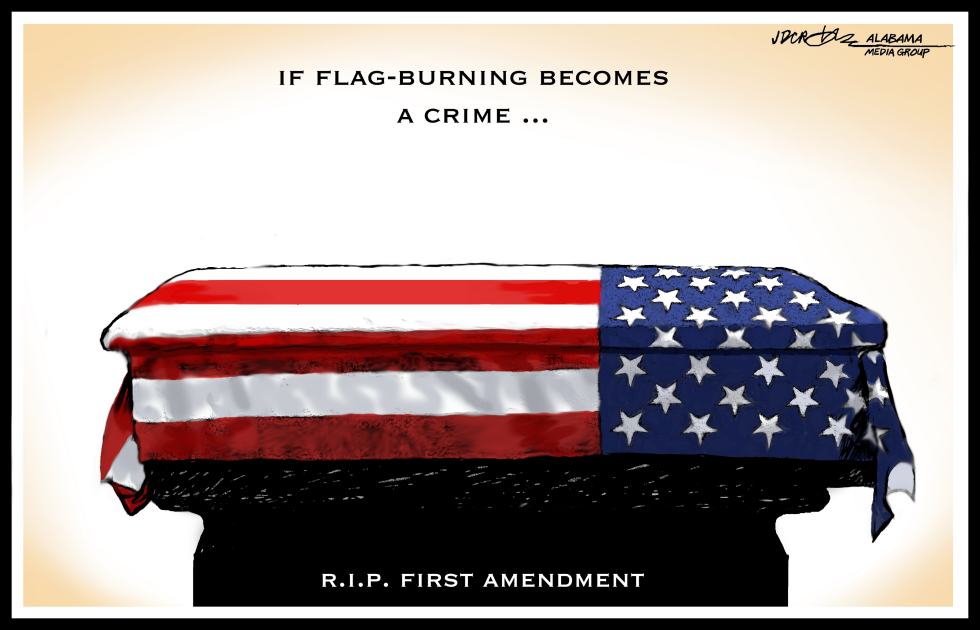 Flag-burning First Amendment
