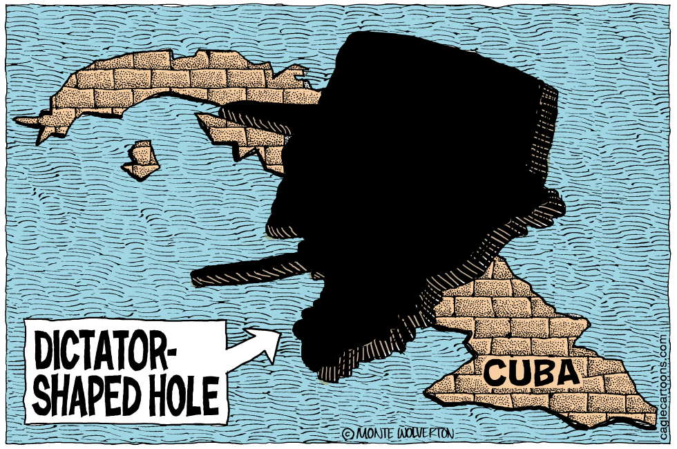 A Dictator Shaped Hole in Cuba COLOR