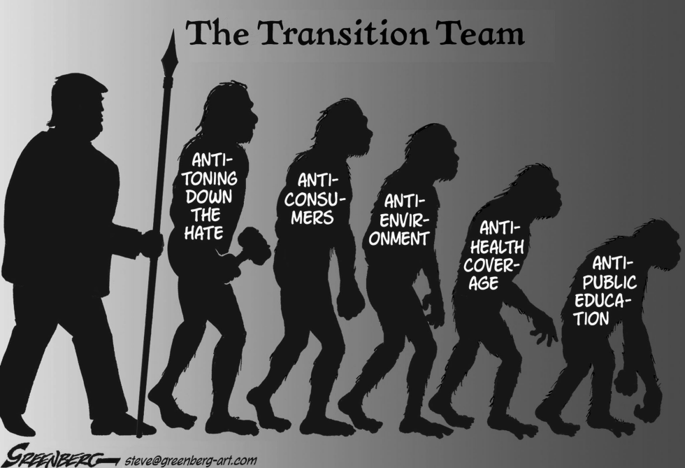 Trump Transition Team bw
