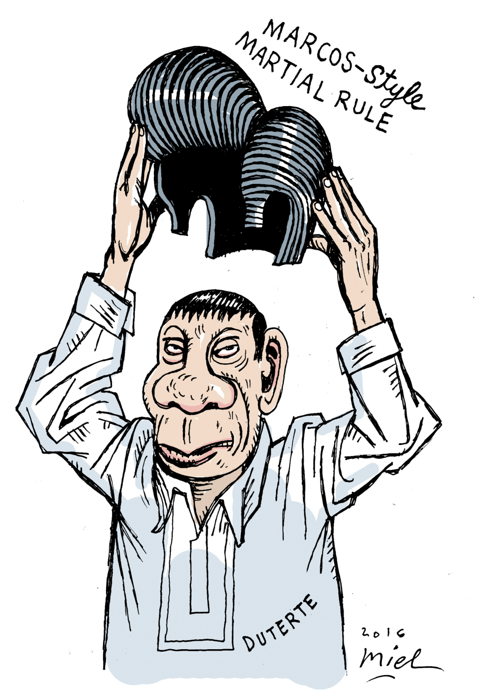 Duterte Marcos-Style Martial Rule