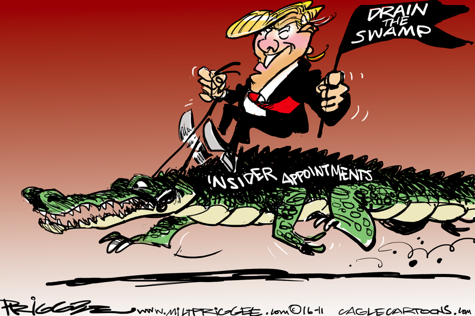  TRUMPSTER by Milt Priggee