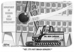 HUD SECRETARY BEN CARSON by R.J. Matson