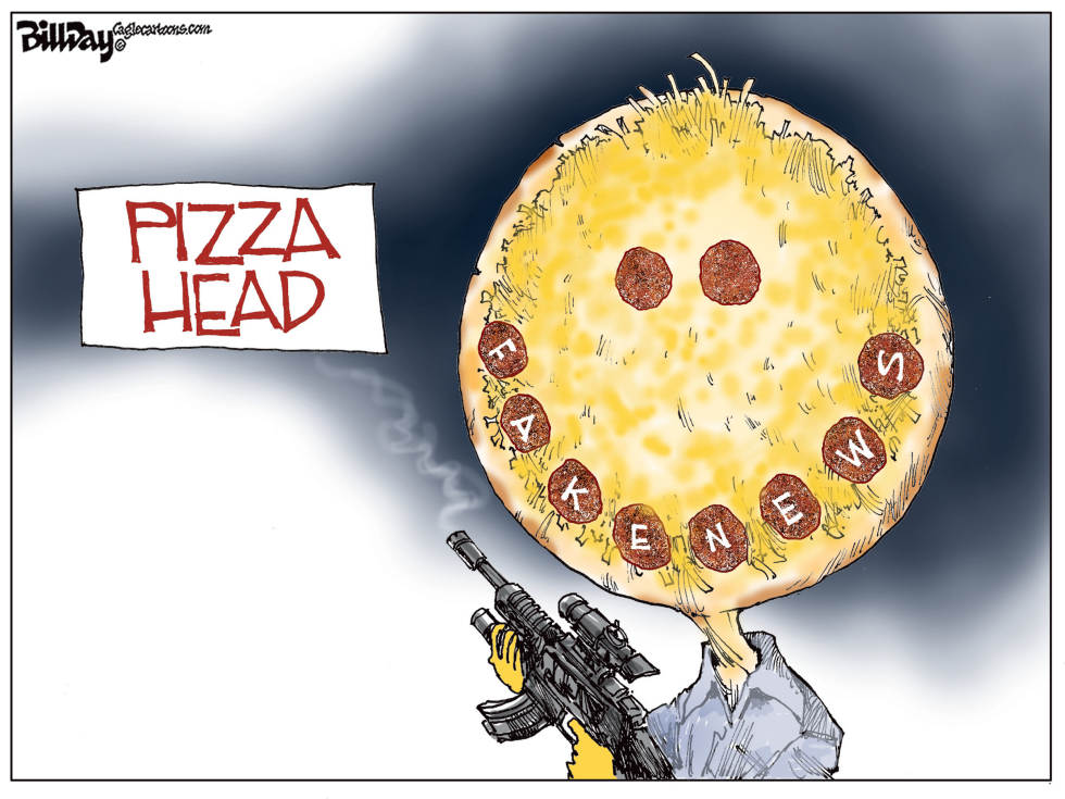  PIZZA HEAD by Bill Day