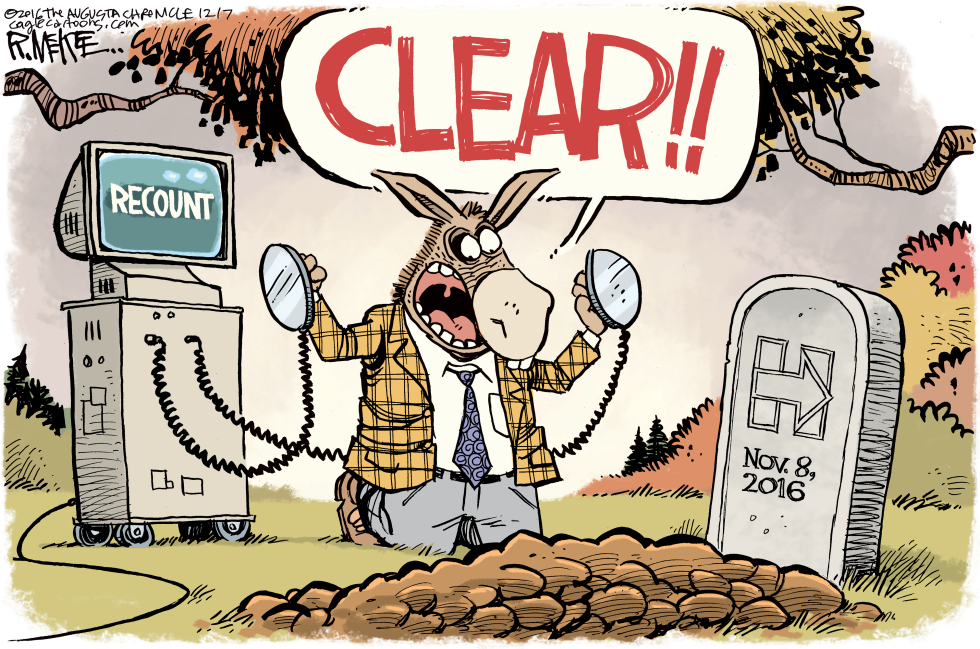  FUTILE RECOUNT by Rick McKee