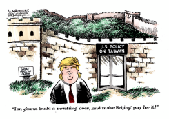 TRUMP AND TAIWAN by Jimmy Margulies