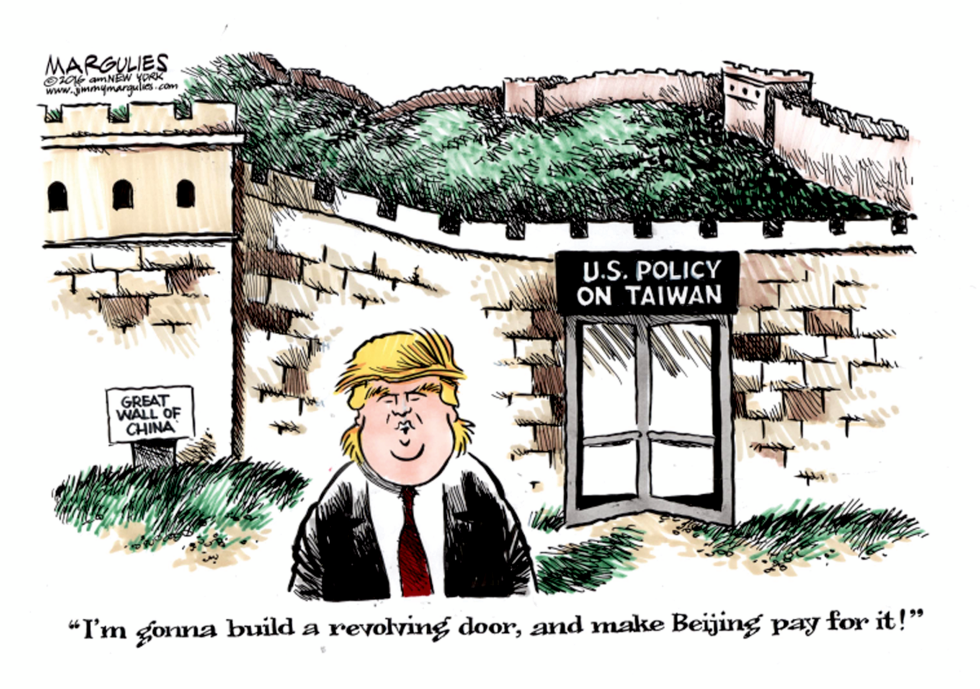 Trump and Taiwan color