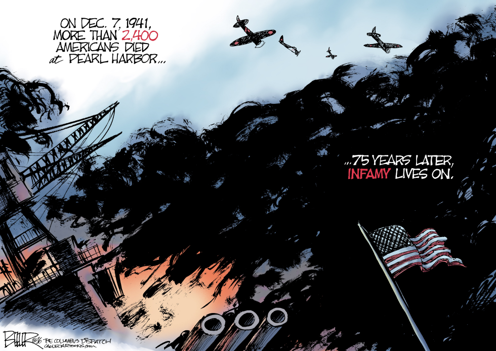  PEARL HARBOR by Nate Beeler