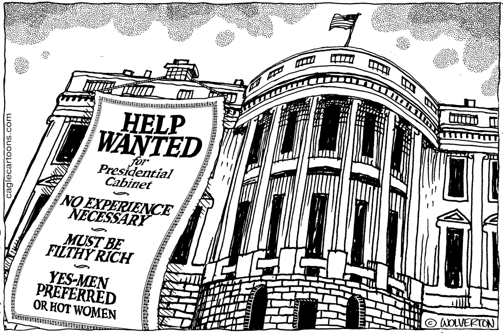 Trump Cabinet Help Wanted
