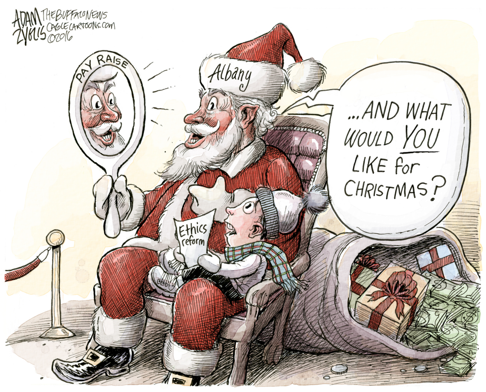  NY STATE WISH LIST by Adam Zyglis