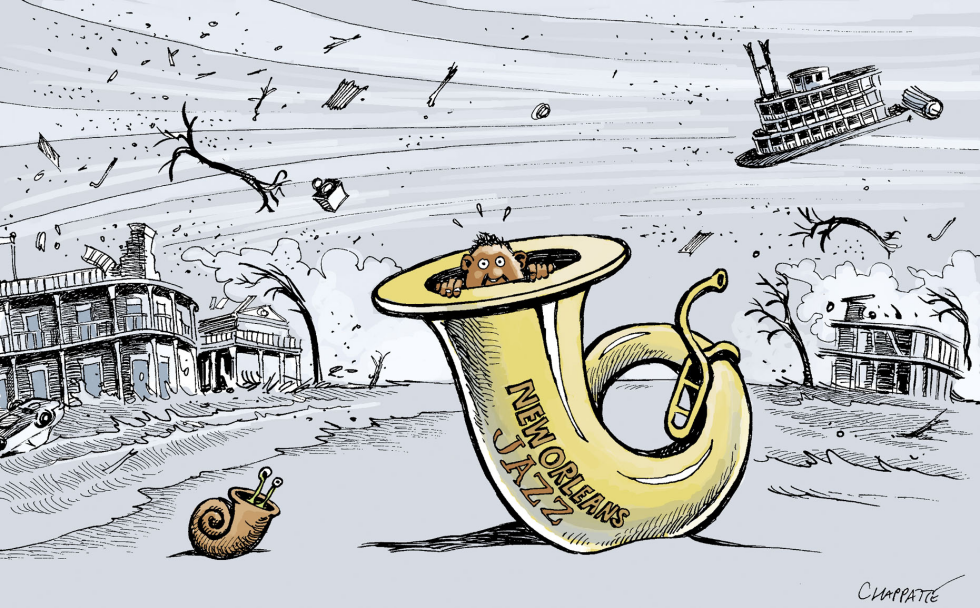 Hurricane Katrina Leaves New Orleans Jazz Scene in Ruins