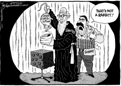 IRAQI CONSTITUTION BW by Bob Englehart