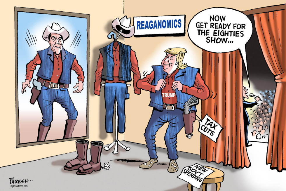  TRUMP AND REAGANOMICS by Paresh Nath