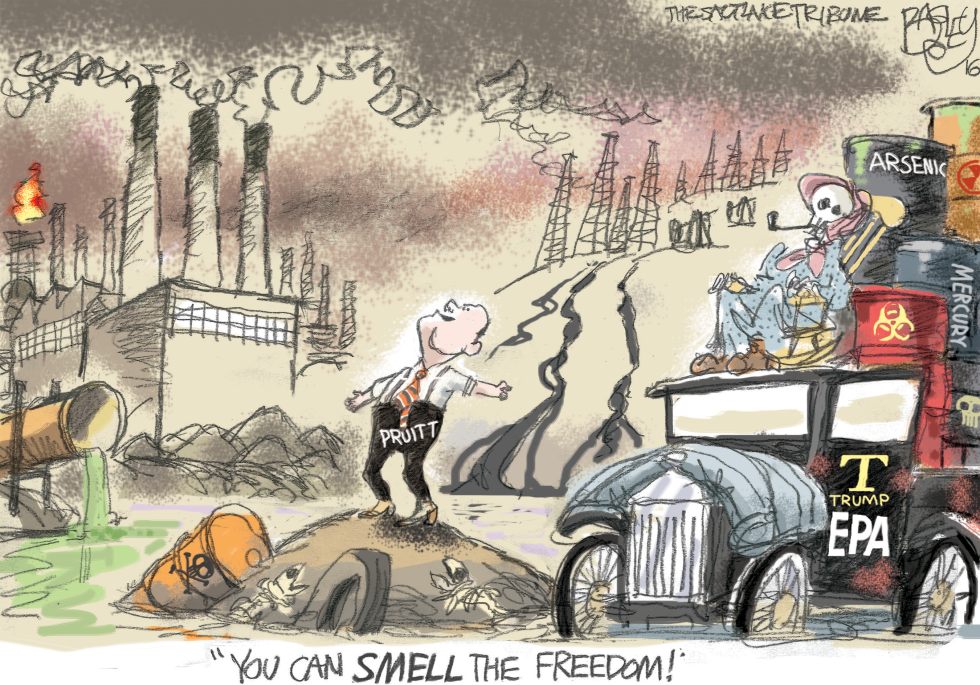  ENVIRONMENTAL PREDATION AGENCY by Pat Bagley