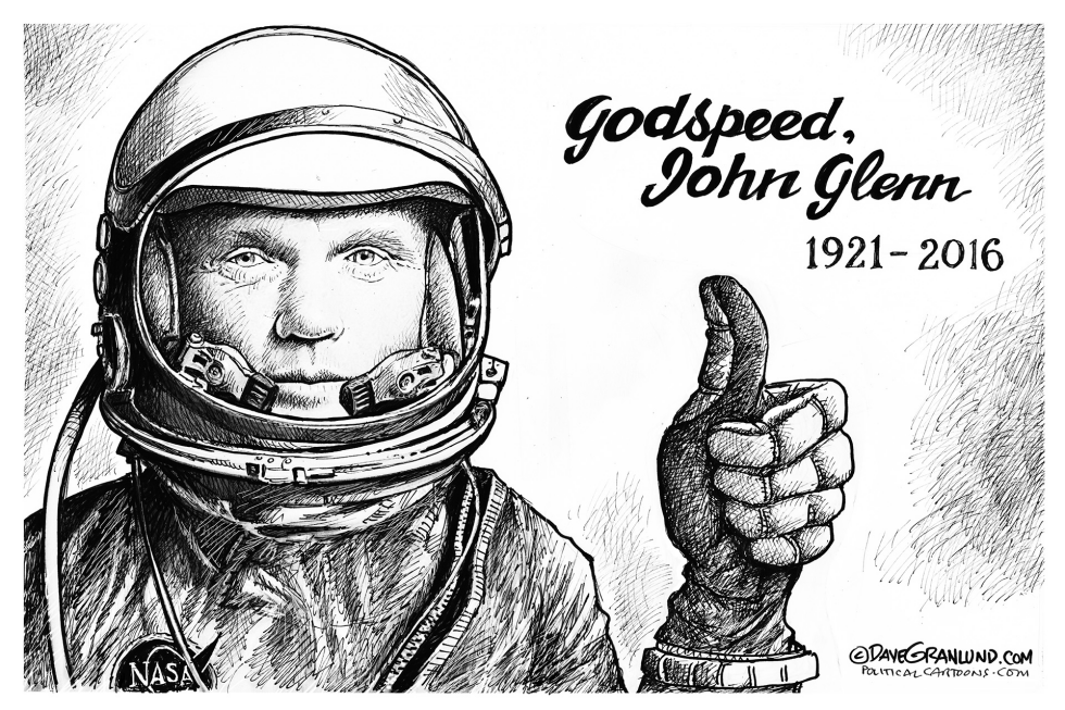 John Glenn tribute