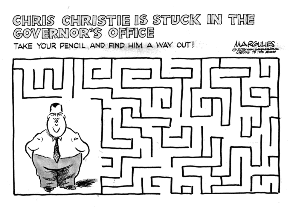 Chris Christie Stuck in Governor's Office