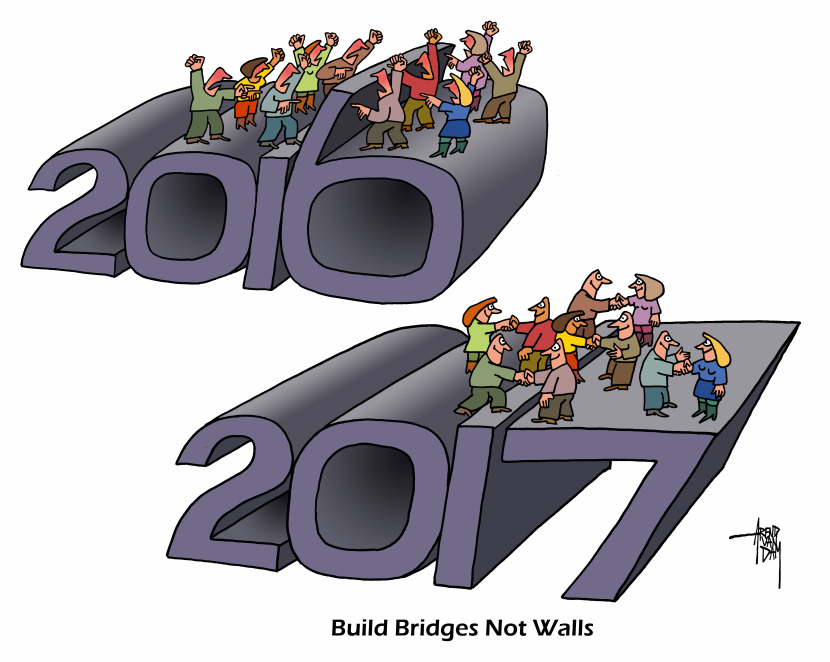 bridges not walls