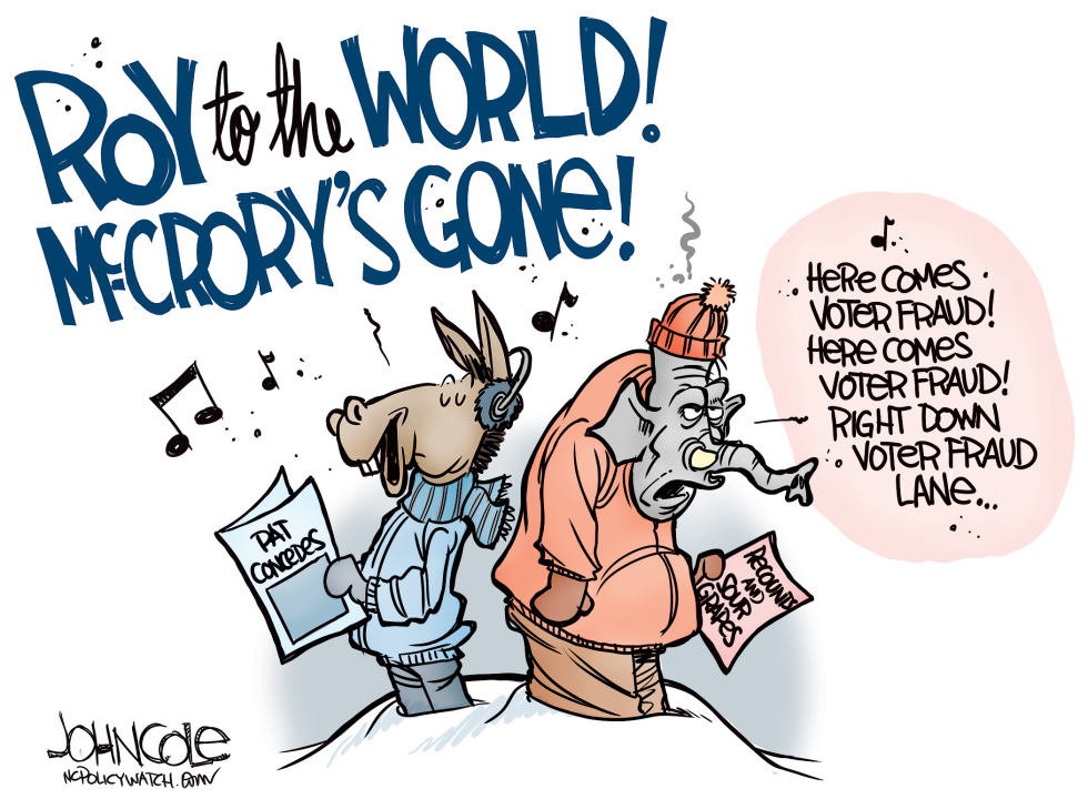  LOCAL NC ROY TO THE WORLD by John Cole