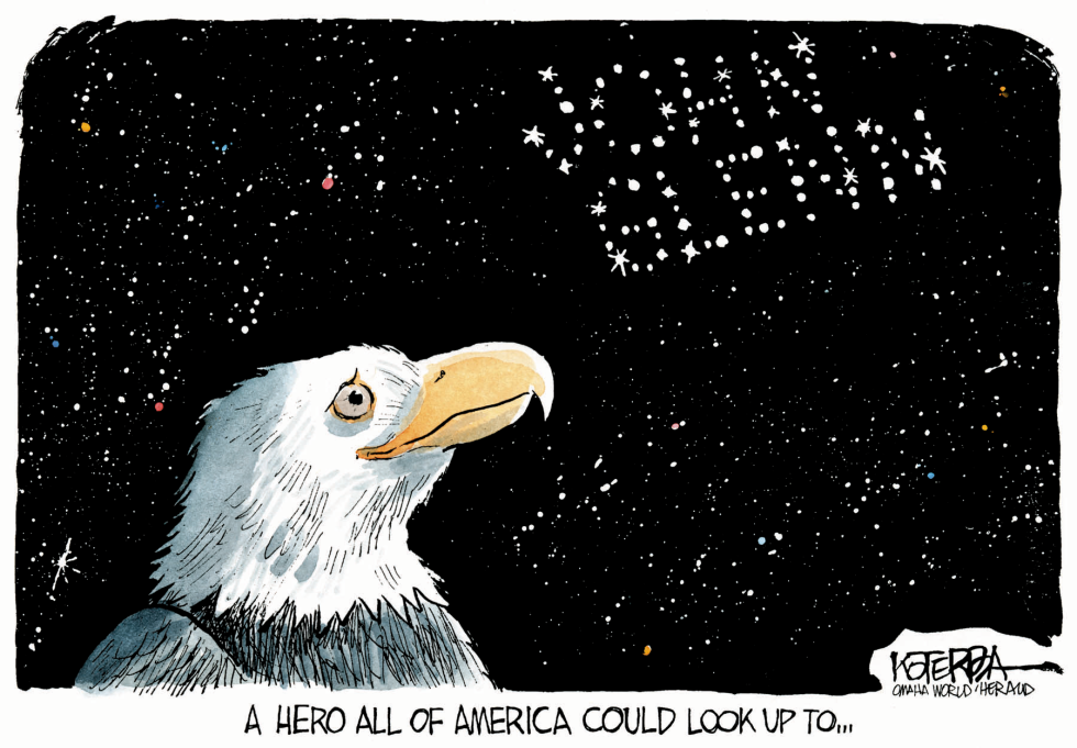  AMERICAN HERO by Jeff Koterba