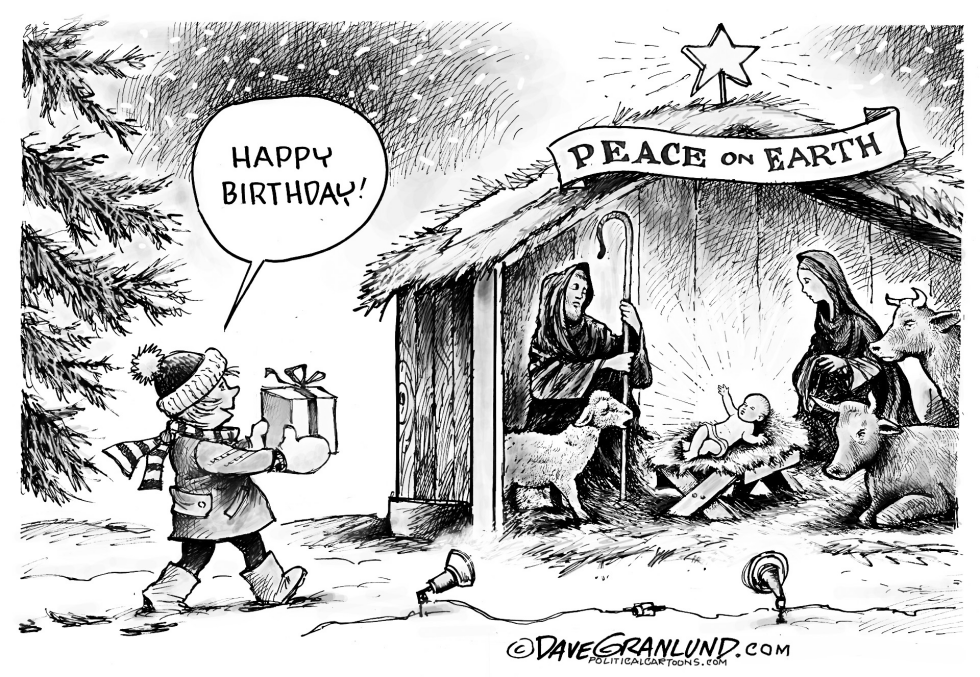 Nativity and gift