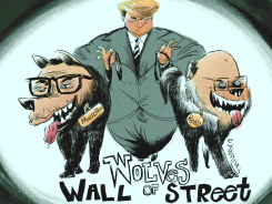 WOLVES OF WALL STREET by Frank Hansen