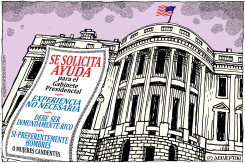 SE SOLICITA AYUDA PARA EL GABINETE DE TRUMP by Monte Wolverton