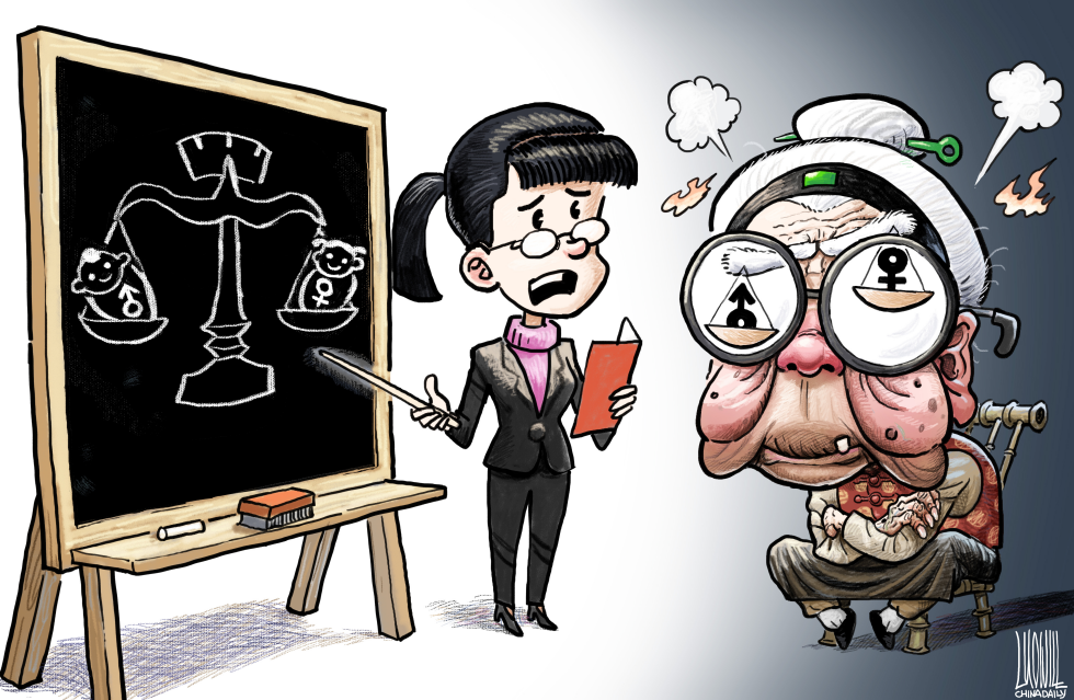 Preferencia por niños en Educacion