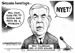 TILLERSON SEC STATE NOMINEE by Dave Granlund