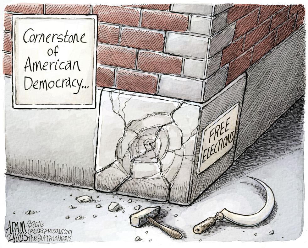  RUSSIAN INTERFERENCE by Adam Zyglis