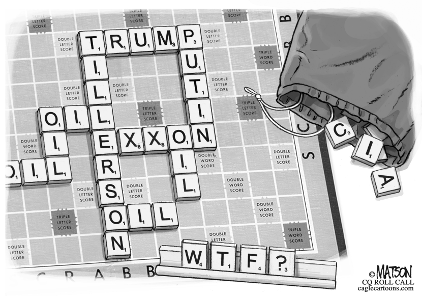Trump Putin Tillerson Exxon Scrabble Connection