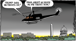 CIA AND TRUMP by Bob Englehart