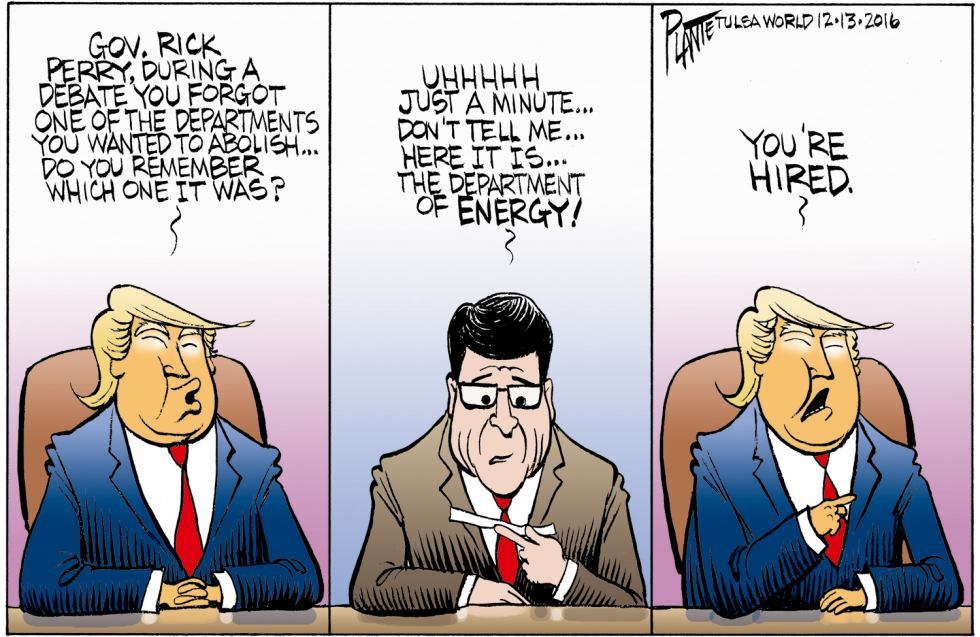 Hiring Rick Perry