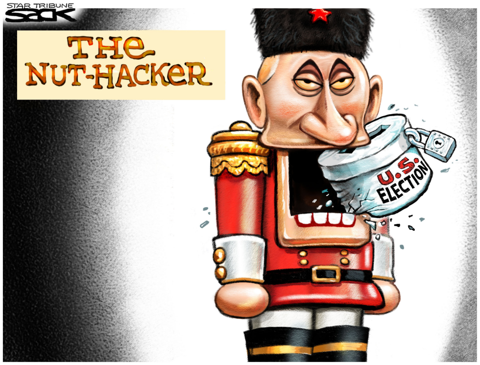  PUTIN ELECTIONCRACKER by Steve Sack